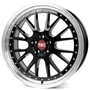Tec Speedwheels GT EVO Schwarz-Glanz-Hornpoliert