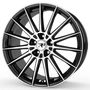 R3 Wheels R3H07 schwarz glänzend poliert