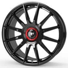 R3 Wheels R3H10 schwarz glänzend lackiert
