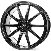 R3 Wheels R3H03 schwarz glänzend lackiert