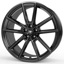 R3 Wheels R3H04 schwarz glänzend lackiert