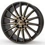 R3 Wheels R3H07 matt schwarz bronze