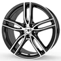 R3 Wheels R3H01 schwarz glänzend poliert